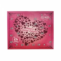 Calendar Advent cu o papusa si 23 tinute diferite, multicolor, S089